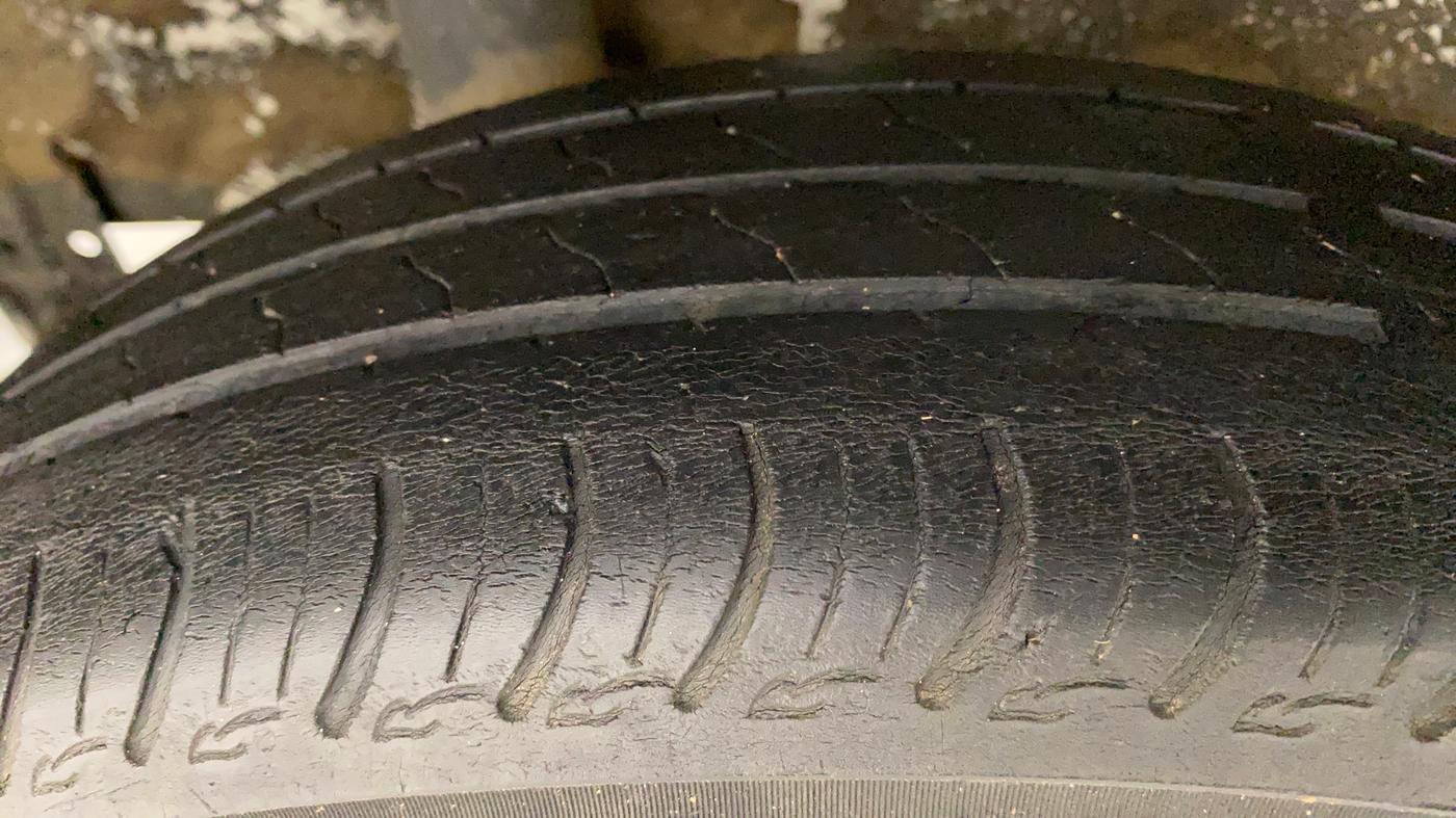 2021 Maruti S PRESSO VXI+, Petrol, Manual, 52,288 km, Right Rear Tyre Tread