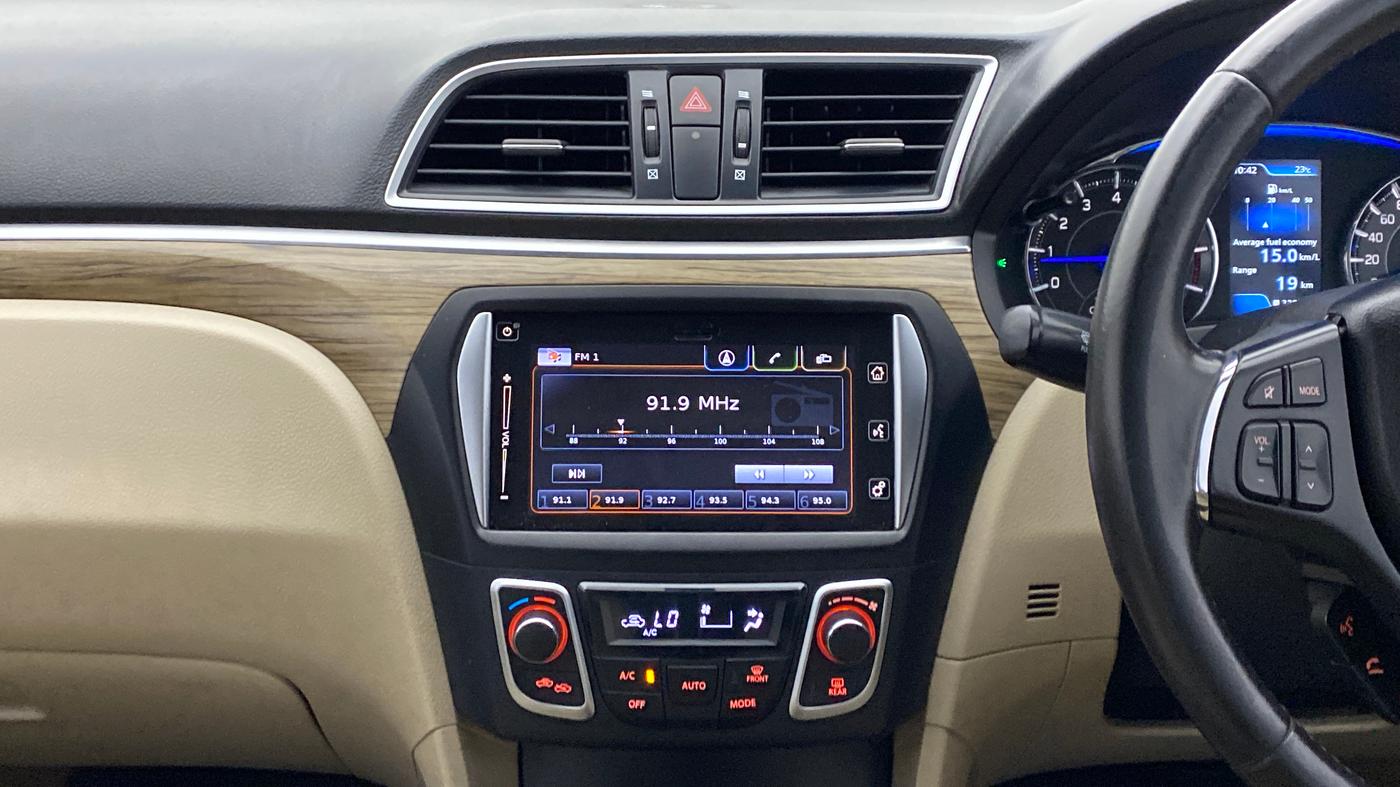 2020 Maruti Ciaz ALPHA 1.5 MT VTVT SHVS, Petrol, Manual, 68,837 km, Air Conditioner