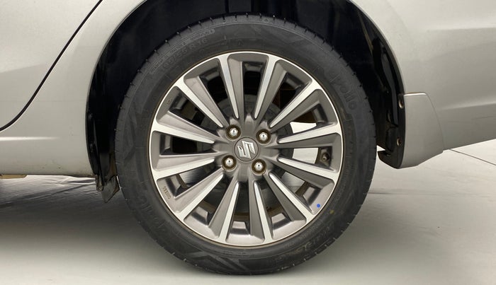 2020 Maruti Ciaz ALPHA 1.5 MT VTVT SHVS, Petrol, Manual, 68,837 km, Left Rear Wheel