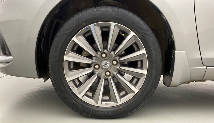 2020 Maruti Ciaz ALPHA 1.5 MT VTVT SHVS, Petrol, Manual, 68,837 km, Left Front Wheel