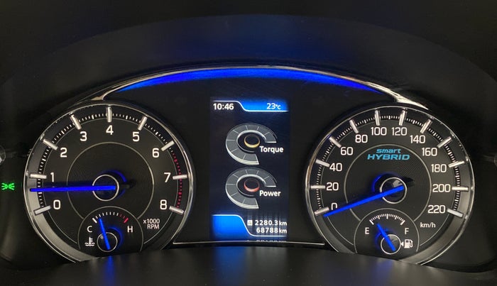2020 Maruti Ciaz ALPHA 1.5 MT VTVT SHVS, Petrol, Manual, 68,837 km, Odometer Image