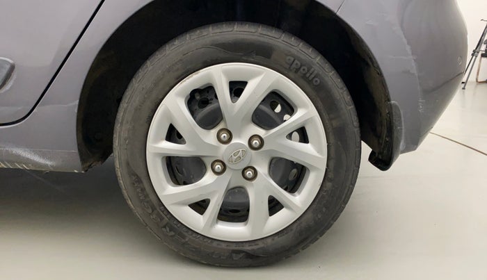 2018 Hyundai Grand i10 SPORTZ 1.2 KAPPA VTVT, CNG, Manual, 47,253 km, Left Rear Wheel