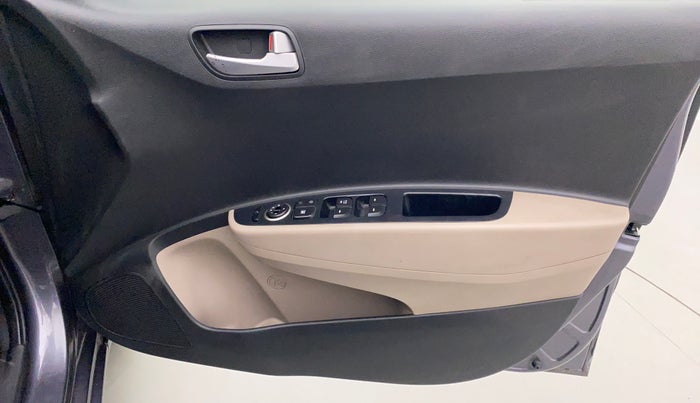 2018 Hyundai Grand i10 SPORTZ 1.2 KAPPA VTVT, CNG, Manual, 47,253 km, Driver Side Door Panels Control