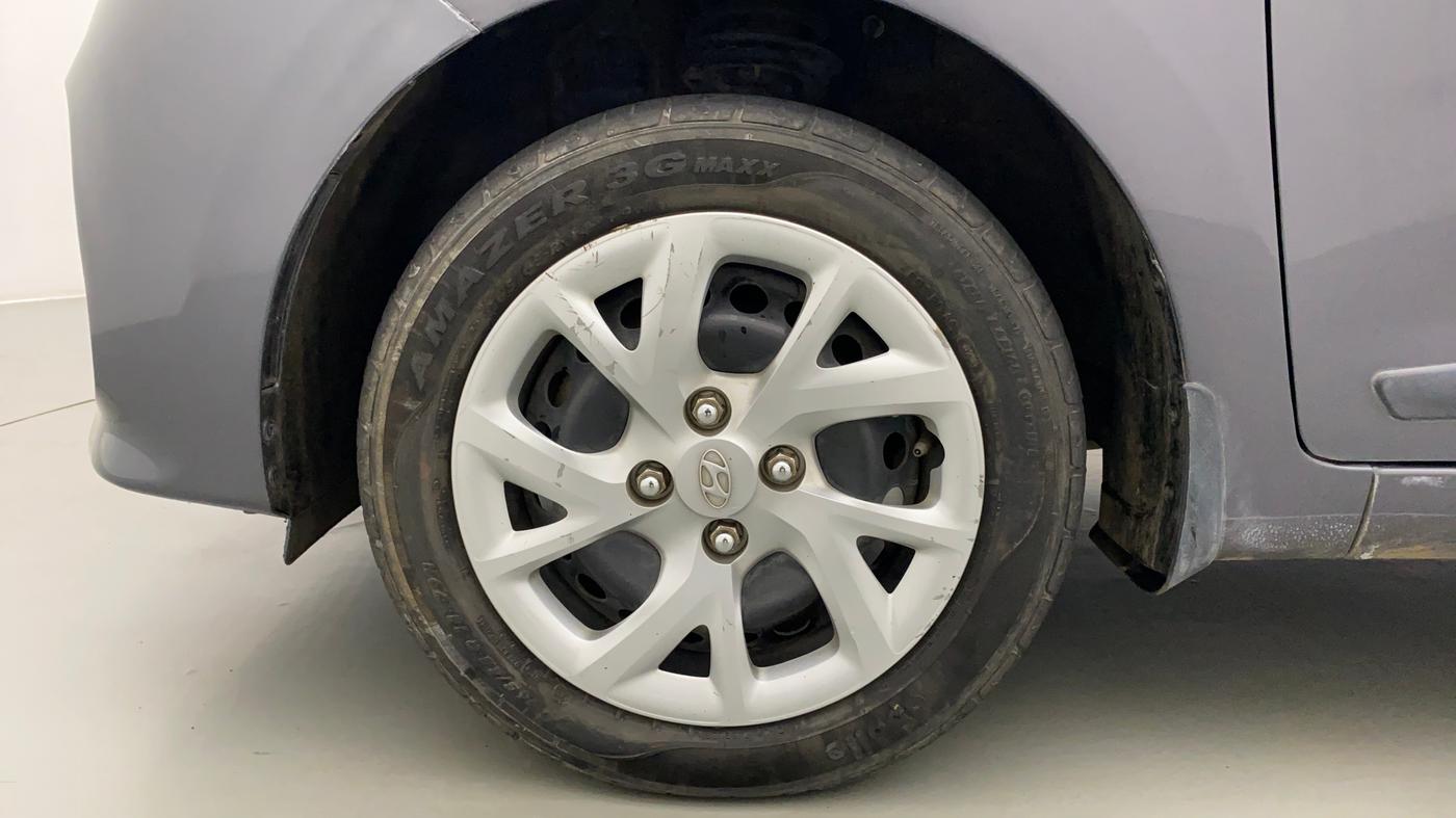 2018 Hyundai Grand i10 SPORTZ 1.2 KAPPA VTVT, CNG, Manual, 47,253 km, Left Front Wheel