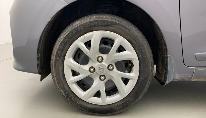 2018 Hyundai Grand i10 SPORTZ 1.2 KAPPA VTVT, CNG, Manual, 47,253 km, Left Front Wheel