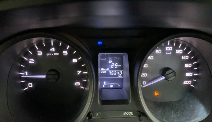 2018 Tata Tiago XT PETROL, Petrol, Manual, 75,335 km, Odometer Image