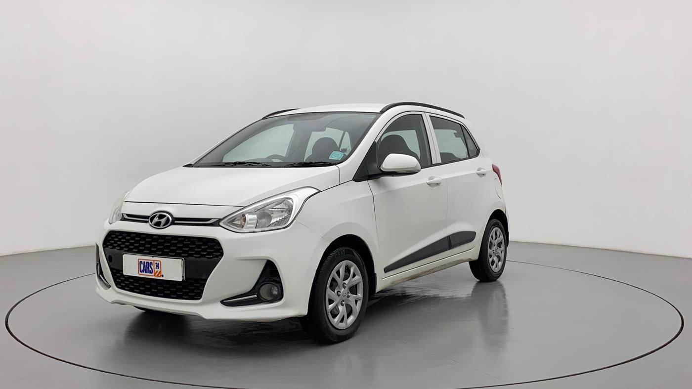 2018 Hyundai Grand i10 SPORTZ U2 1.2 CRDI, Diesel, Manual, 72,352 km, Left Front Diagonal