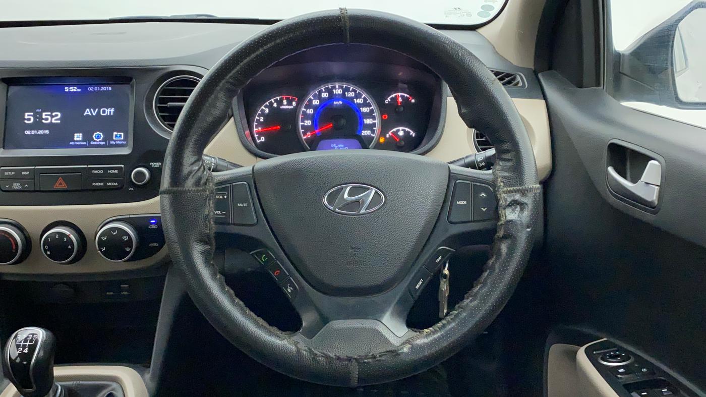 2018 Hyundai Grand i10 SPORTZ U2 1.2 CRDI, Diesel, Manual, 72,352 km, Steering Wheel Close Up