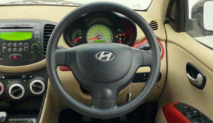 2010 Hyundai i10 SPORTZ 1.2, Petrol, Manual, 92,421 km, Steering Wheel Close Up