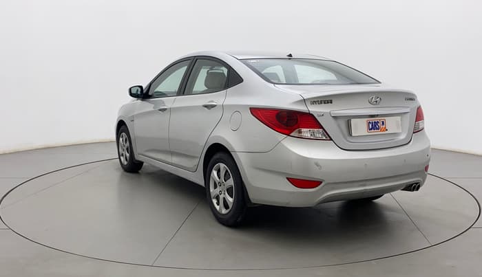 2012 Hyundai Verna FLUIDIC 1.6 VTVT EX, Petrol, Manual, 75,776 km, Left Back Diagonal