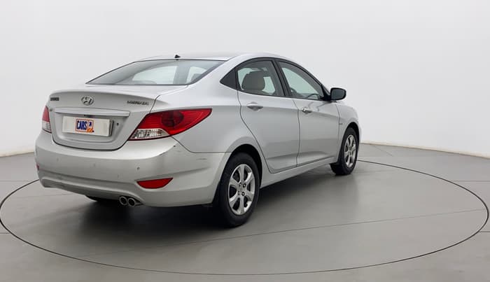 2012 Hyundai Verna FLUIDIC 1.6 VTVT EX, Petrol, Manual, 75,776 km, Right Back Diagonal