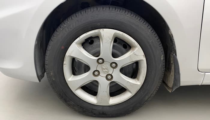 2012 Hyundai Verna FLUIDIC 1.6 VTVT EX, Petrol, Manual, 75,776 km, Left Front Wheel