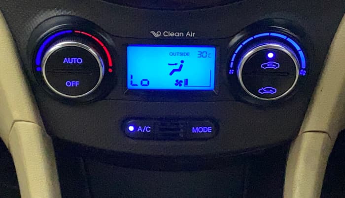 2012 Hyundai Verna FLUIDIC 1.6 VTVT EX, Petrol, Manual, 75,776 km, Automatic Climate Control