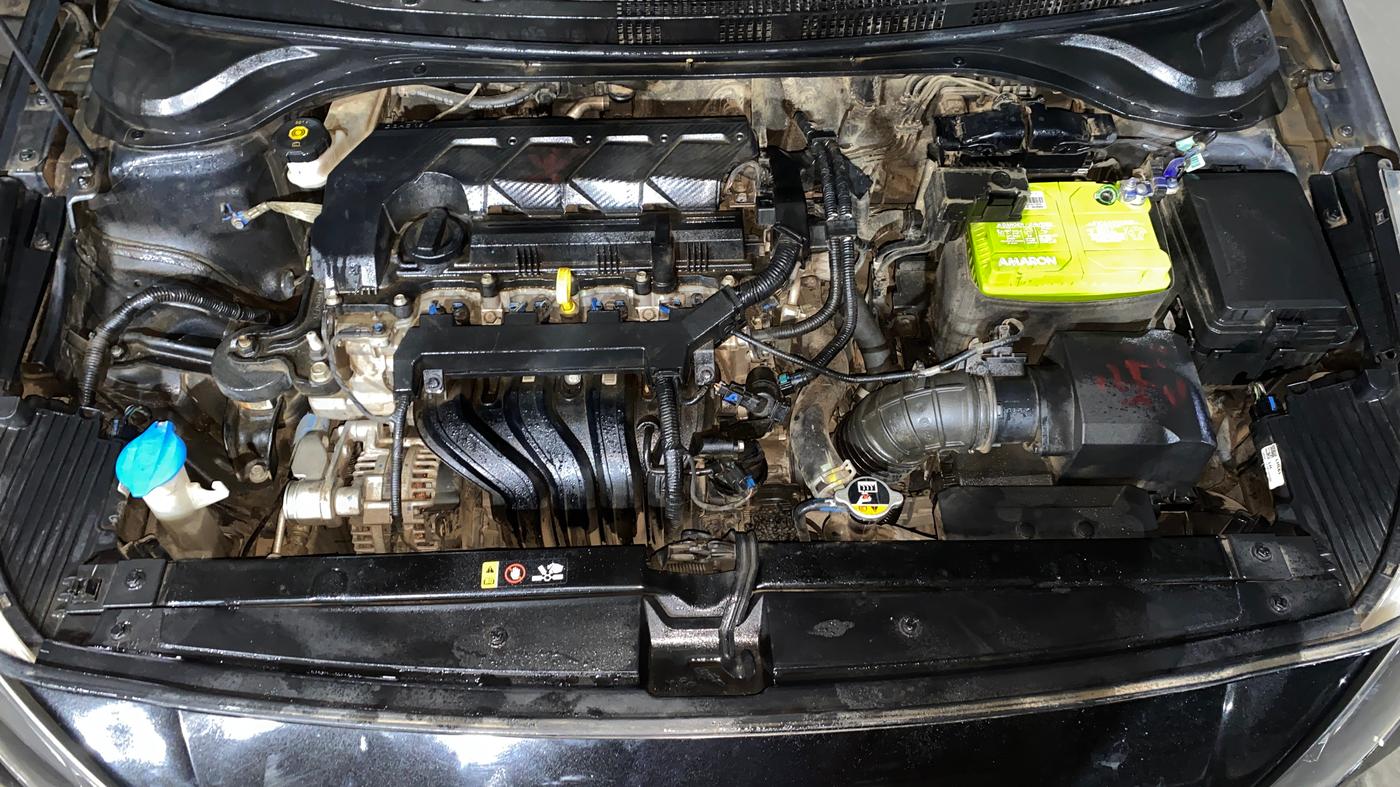 2022 Hyundai Verna SX 1.5 VTVT, Petrol, Manual, 29,322 km, Engine View