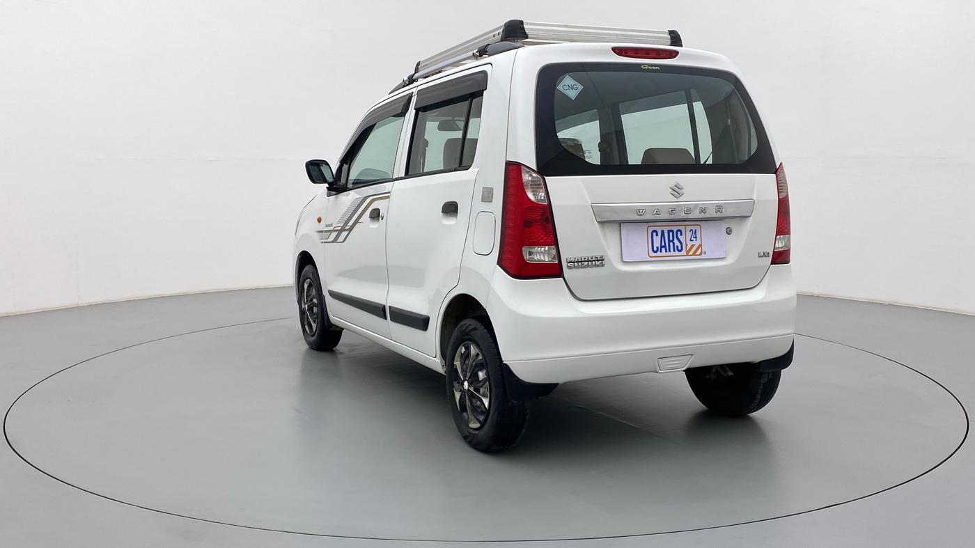 2017 Maruti Wagon R 1.0 LXI CNG, CNG, Manual, 36,407 km, Left Back Diagonal
