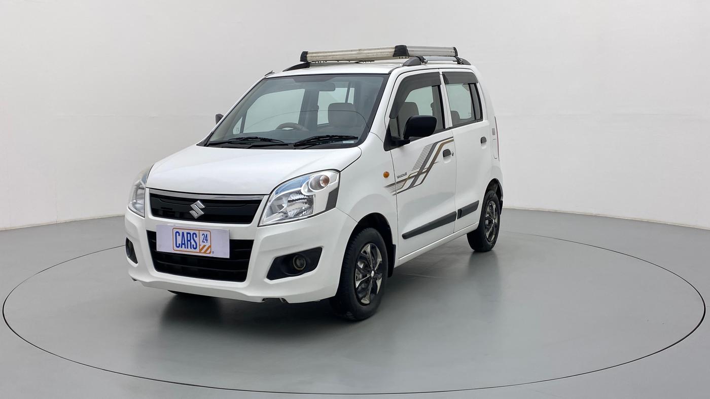 2017 Maruti Wagon R 1.0 LXI CNG, CNG, Manual, 36,407 km, Left Front Diagonal