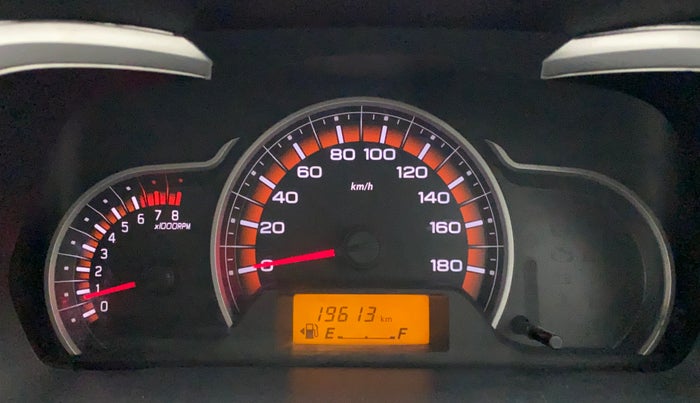 2016 Maruti Alto K10 VXI (O), Petrol, Manual, 19,613 km, Odometer Image