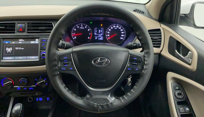 2019 Hyundai Elite i20 SPORTZ PLUS  1.2 CVT, Petrol, Automatic, 31,850 km, Steering Wheel Close Up