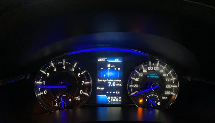 2020 Maruti Ciaz DELTA 1.5 SHVS MT PETROL, Petrol, Manual, 93,832 km, Odometer Image