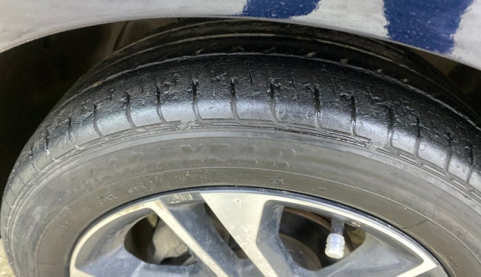 2020 Tata TIGOR XZA PLUS PETROL, Petrol, Automatic, 48,189 km, Left Front Tyre Tread