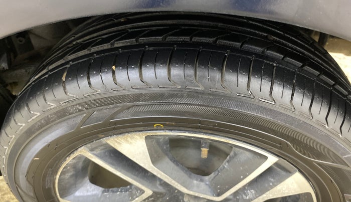 2020 Tata TIGOR XZA PLUS PETROL, Petrol, Automatic, 48,189 km, Left Rear Tyre Tread