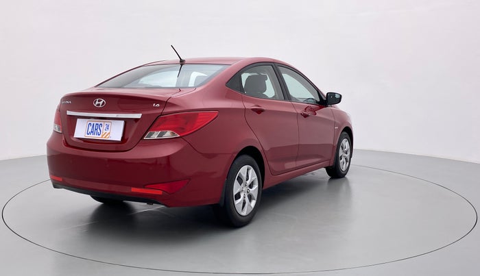 2016 Hyundai Verna FLUIDIC 1.6 VTVT S, Petrol, Manual, 25,370 km, Right Back Diagonal