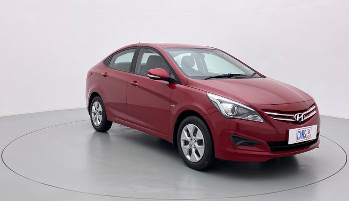 2016 Hyundai Verna FLUIDIC 1.6 VTVT S, Petrol, Manual, 25,370 km, Right Front Diagonal