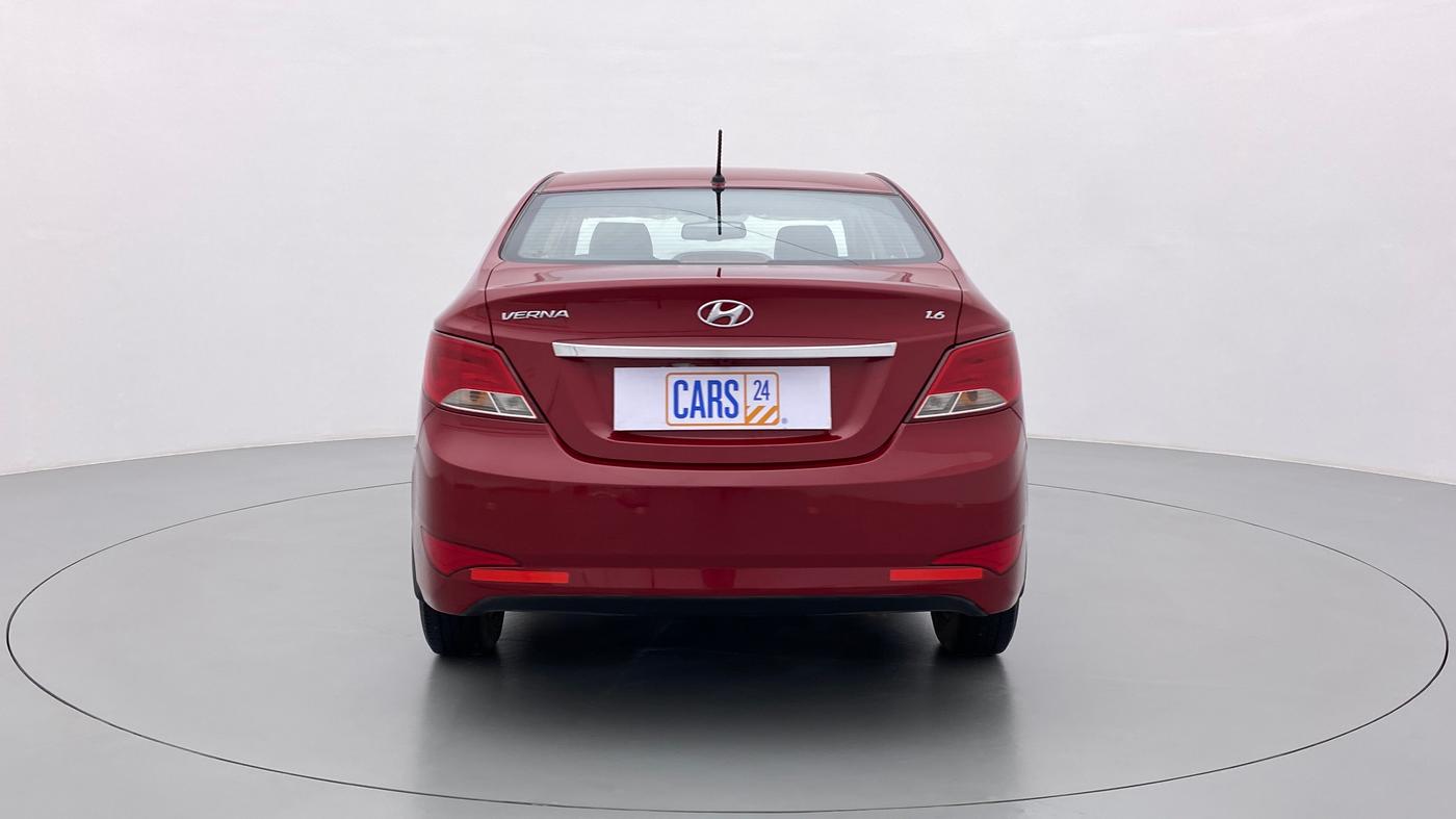 2016 Hyundai Verna FLUIDIC 1.6 VTVT S, Petrol, Manual, 25,370 km, Back/Rear