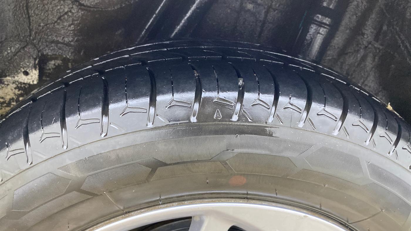 2019 Honda Jazz 1.2L I-VTEC VX CVT, Petrol, Automatic, 97,650 km, Left Rear Tyre Tread