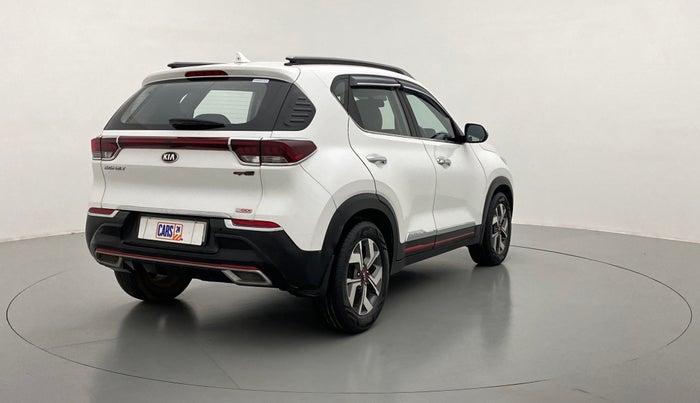 2020 KIA SONET GTX PLUS DCT 1.0, Petrol, Automatic, 24,809 km, Right Back Diagonal