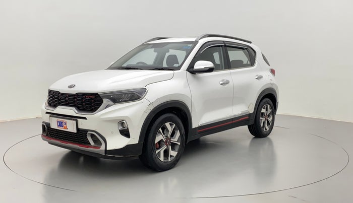 2020 KIA SONET GTX PLUS DCT 1.0, Petrol, Automatic, 24,809 km, Left Front Diagonal