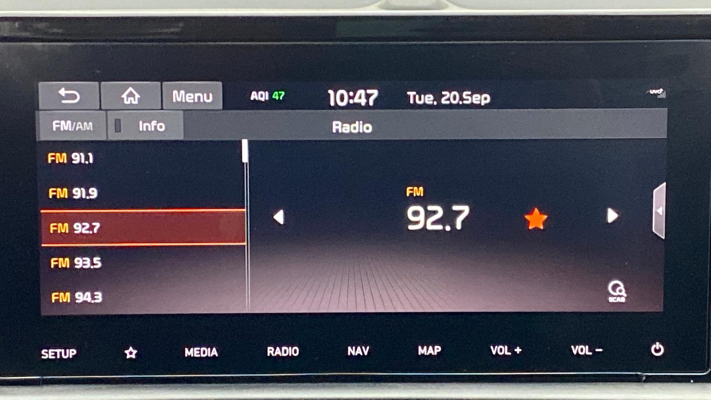 2020 KIA SONET GTX PLUS DCT 1.0, Petrol, Automatic, 24,809 km, Infotainment System