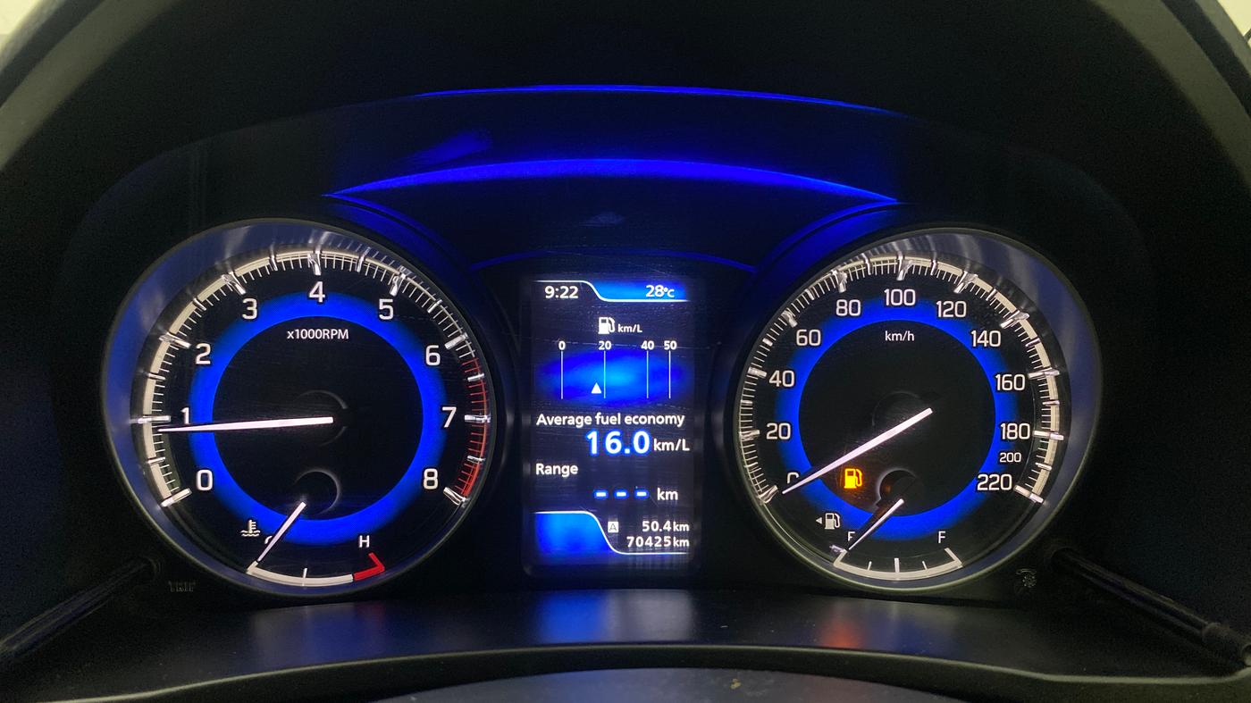 2018 Maruti Baleno ALPHA PETROL 1.2, Petrol, Manual, 70,402 km, Odometer Image