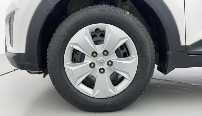 2016 Hyundai Creta BASE 1.6 PETROL, Petrol, Manual, 1,15,873 km, Left Front Wheel