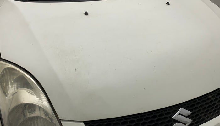 2011 Maruti Swift LXI, Petrol, Manual, 65,170 km, Bonnet (hood) - Slightly dented