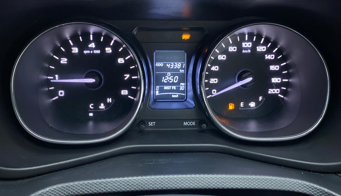 2018 Tata NEXON XZ+ 1.2 DUAL TONE, Petrol, Manual, 43,399 km, Odometer Image