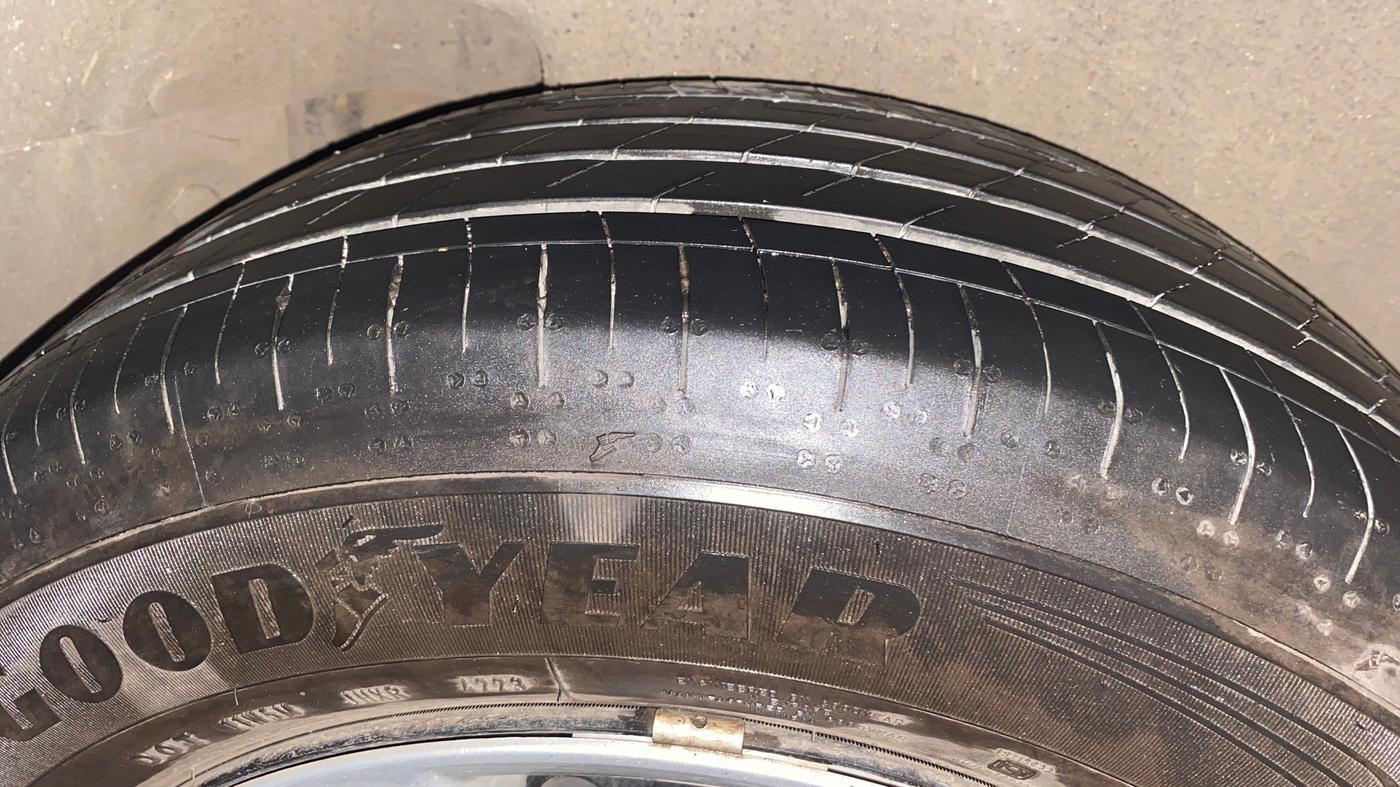 2023 Honda ELEVATE V CVT, Petrol, Automatic, 21,013 km, Right Rear Tyre Tread