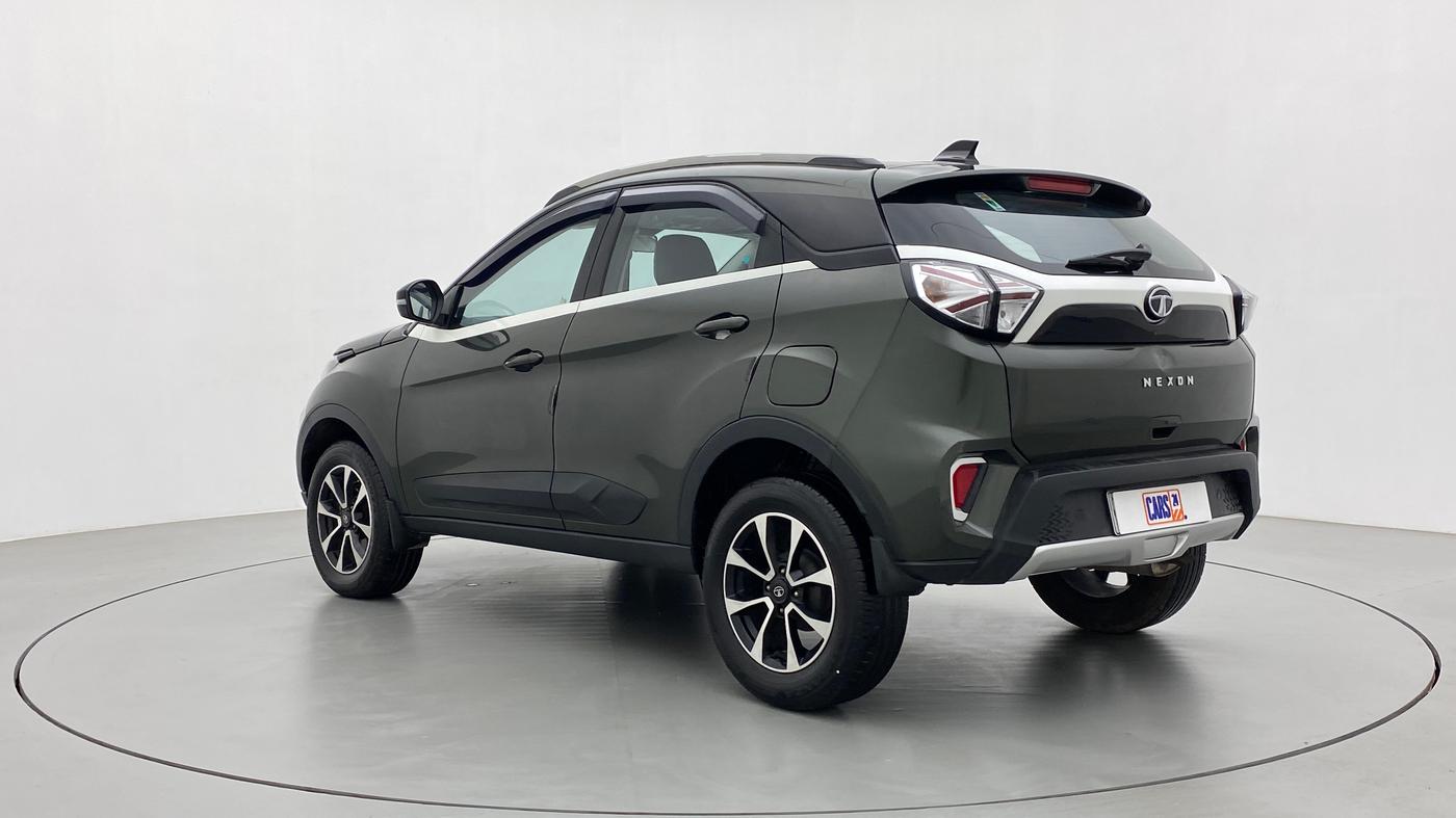 2020 Tata NEXON XZA PLUS SUNROOF PETROL, Petrol, Automatic, 10,483 km, Left Back Diagonal