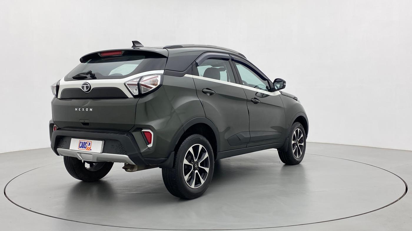 2020 Tata NEXON XZA PLUS SUNROOF PETROL, Petrol, Automatic, 10,483 km, Right Back Diagonal