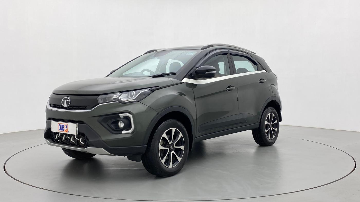 2020 Tata NEXON XZA PLUS SUNROOF PETROL, Petrol, Automatic, 10,483 km, Left Front Diagonal