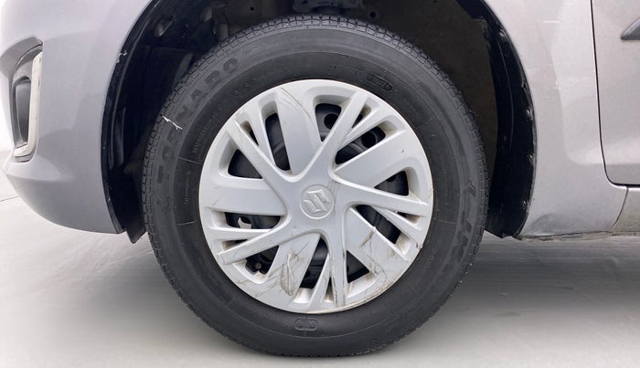 2017 Maruti Swift VXI D, Petrol, Manual, 25,009 km, Left Front Wheel