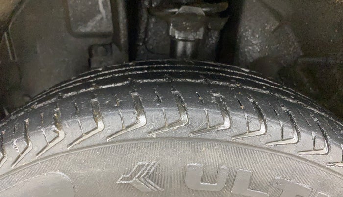 2018 Renault Kwid CLIMBER 1.0 AMT, Petrol, Automatic, 63,286 km, Left Front Tyre Tread