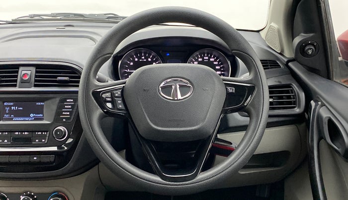2019 Tata Tiago XZ 1.2 REVOTRON, Petrol, Manual, 14,259 km, Steering Wheel Close Up