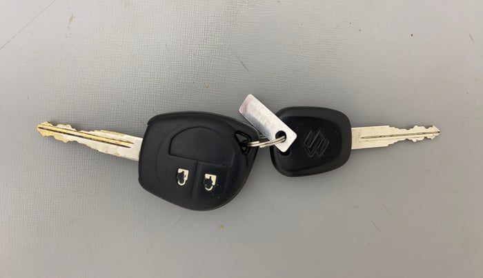 2019 Maruti S PRESSO VXI+, Petrol, Manual, 97,239 km, Key Close Up