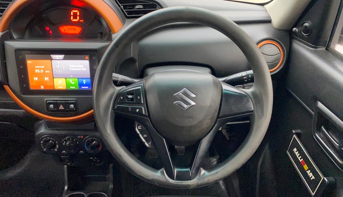 2019 Maruti S PRESSO VXI+, Petrol, Manual, 97,239 km, Steering Wheel Close Up