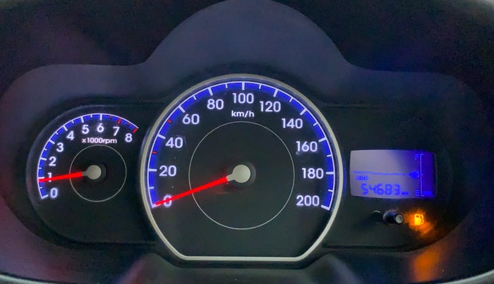 2011 Hyundai i10 SPORTZ 1.2, Petrol, Manual, 54,682 km, Odometer Image
