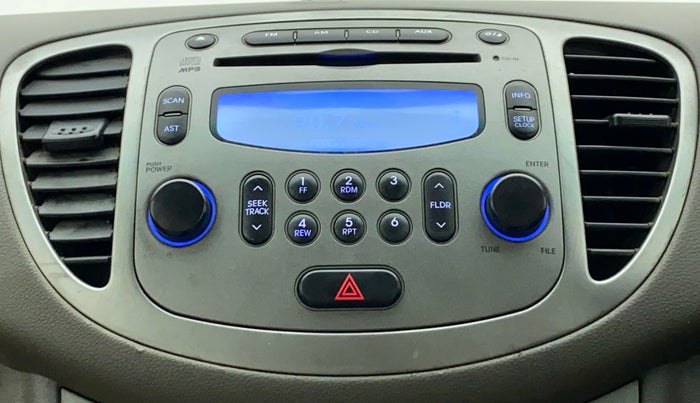 2011 Hyundai i10 SPORTZ 1.2, Petrol, Manual, 54,682 km, Infotainment System