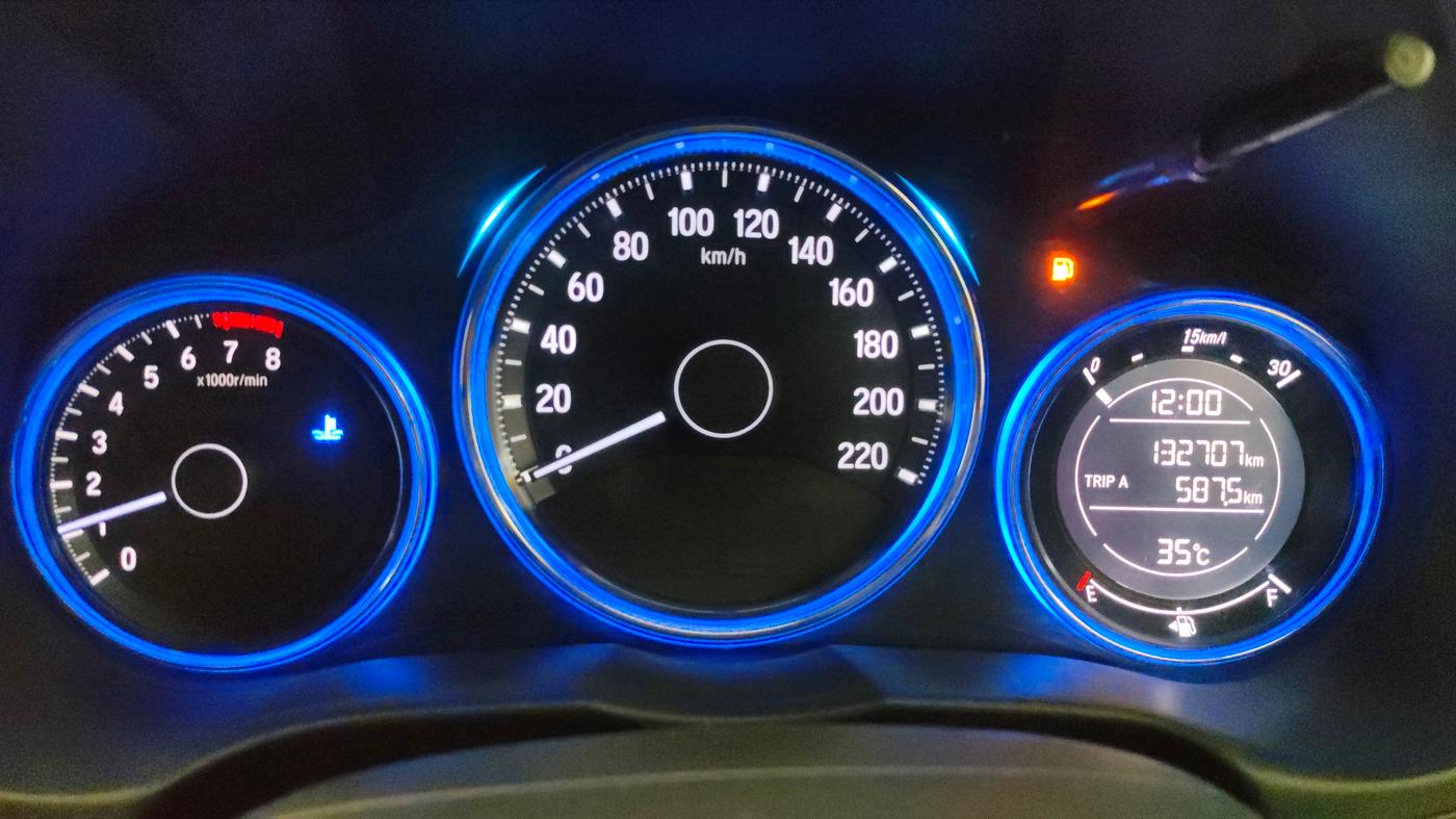 2015 Honda City 1.5L I-VTEC SV, Petrol, Manual, 1,32,707 km, Odometer Image