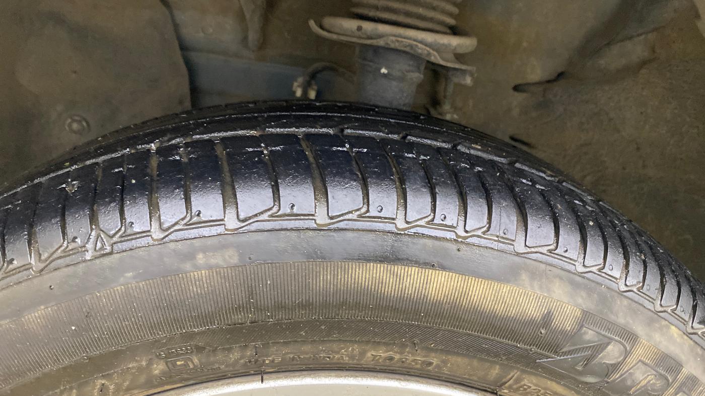 2018 Nissan Micra XV CVT, Petrol, Automatic, 5,909 km, Left Front Tyre Tread