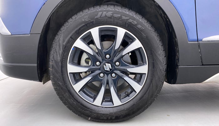 2022 Maruti S Cross ZETA SHVS PETROL, Petrol, Manual, 7,584 km, Left Front Wheel